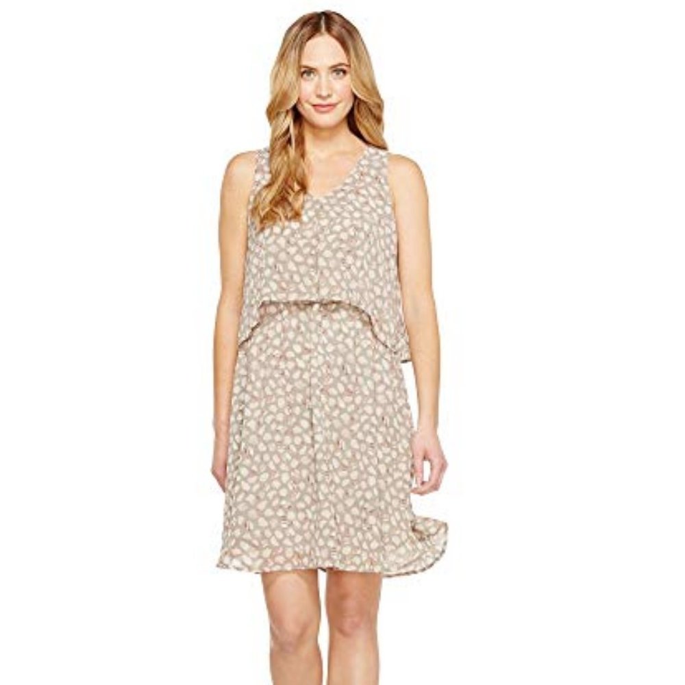 B Collection by Bobeau Chelsea Abstract Print Dress NWT